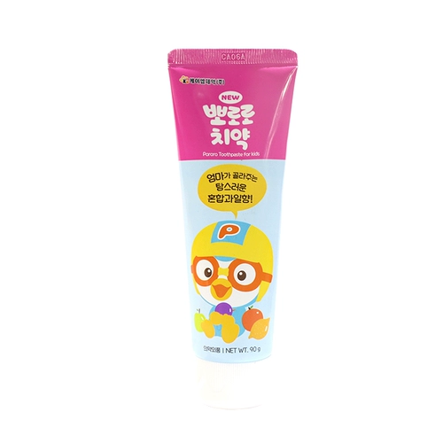Корейский 乐 啵 啵 啵 Pororo маленький пингвин детей против зубной промывки против зубного затухания.