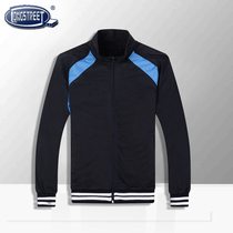 (Lan Shi) College Vitality Campus Stand Collar Sportswear Top Ys-10019-A