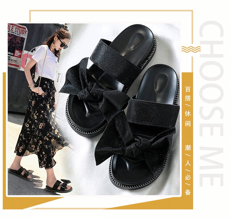 Sandales femme      en tissu paillete - Ref 2672100 Image 7