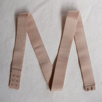 Sports bra extension strap bra back strap elastic sports extension buckle two rows of hook extension buckle