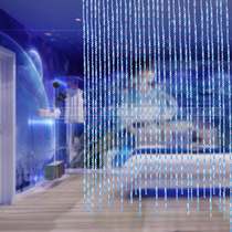 Flower-type thread cord curtain National air door curtain plus coarse bedroom decorative curtain partition curtain room arrangement partition blinds