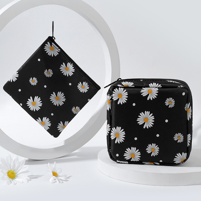 Aunt Taffon Towel towel contains large capacity cute cartoon portable lunar transaction tampon tatton maid bag