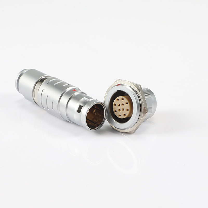 2B12 Core connector M15 FGG EGG 3B 312 CLAD82Z 12P Self-locking aviation plug socket