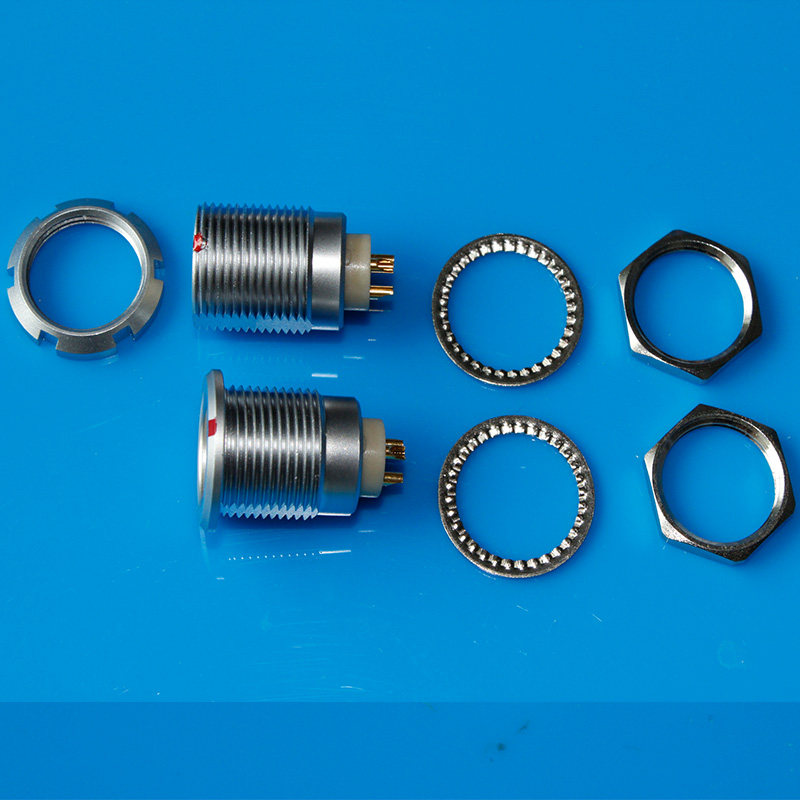 EGG ECG 00B 0B 1B 2B 3B 4B 4-core panel socket 4P connector female seat self-locking connector