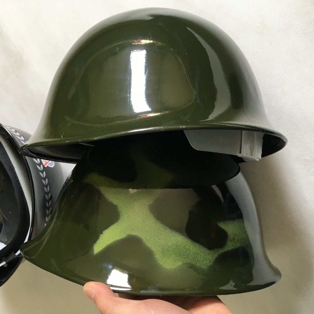 Cycling Motot Hard Glass Gelatin Steel Helmet Camouflage Military Steel Helmet Military Fan Men's Half Helmet