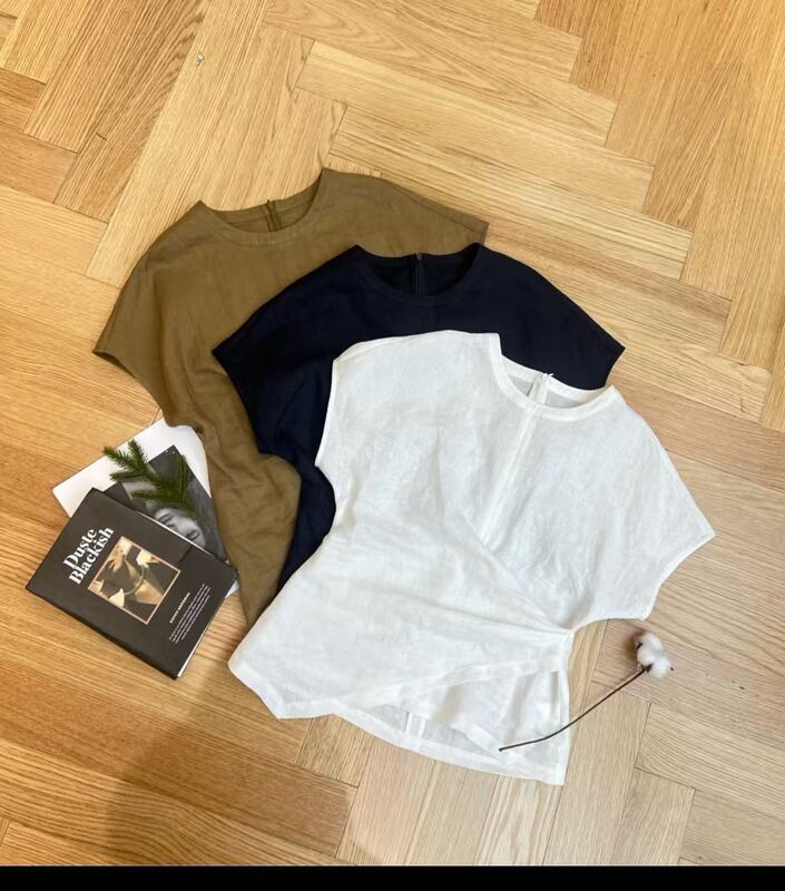 2026 Summer Model 16O-26667 Linen Simple Versatile Top m Bust Size 116 Length 58 No Returns No Exchanges 2026 Summer Model 16O-26667 Linen Simple Versatile Top m Bust Size 116 Length 58 No Returns No Exchanges