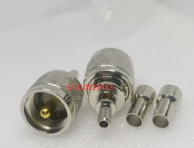 UHF M male connection 50-3 RG142 radio frequency feeder connector UHF-J-3 intercom on-board intercom 50-3 wire joint