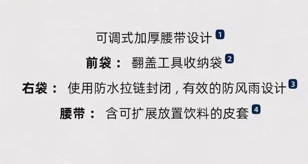 Мода холст a星ktm骑行腰包husqvana多功能大容量腰包腰部保护手提骑士包男女