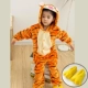 Trẻ em Động vật Phim hoạt hình Bộ đồ ngủ Xiêm Baby Winter Dinosaurs Home Service Autumn Girls Flannel Boys Children Parent Parent quần áo trẻ em hàn quốc