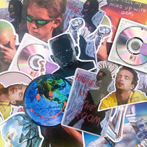  RUKAWAZ Exclusive Travis Scott Highest in the room Empty Mountain Base Rap Small Sticker