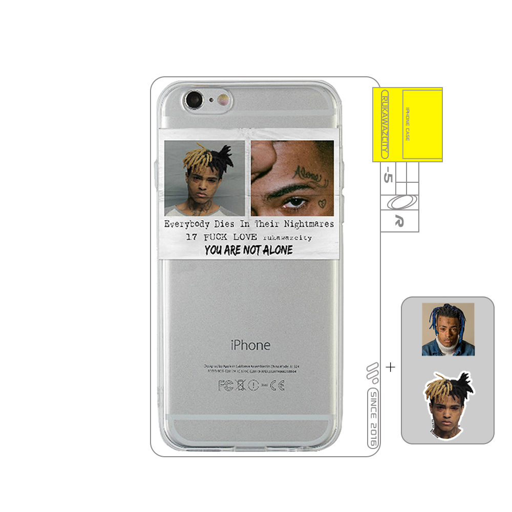 RUKAWAZCITY STICKER] ORIGINAL DESIGN XXXTENTACION 17 FOR IPhone CASES