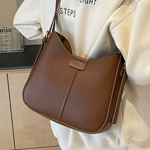 Универсальная сумка подмышку, весенняя сумка через плечо, модные бретели, сумка на одно плечо, изысканный стиль