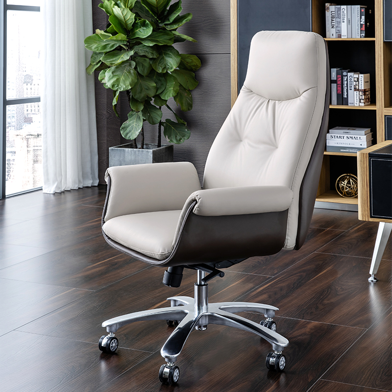 Boss chair leather comfortable down bag can lie computer chair home simple large class chair office chair sitting chair