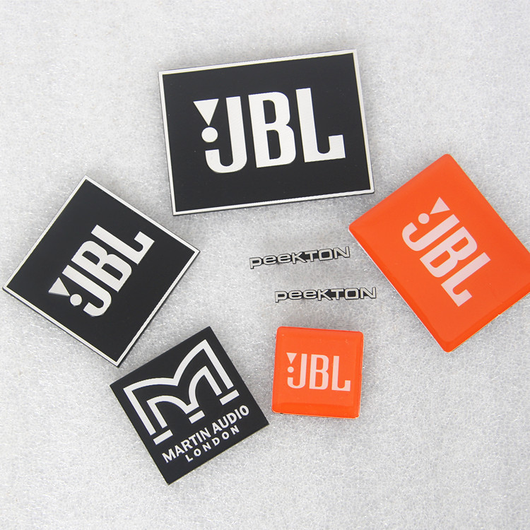 Speaker nameplate Audio mesh cover Iron mesh label Universal OEM Metal plastic label
