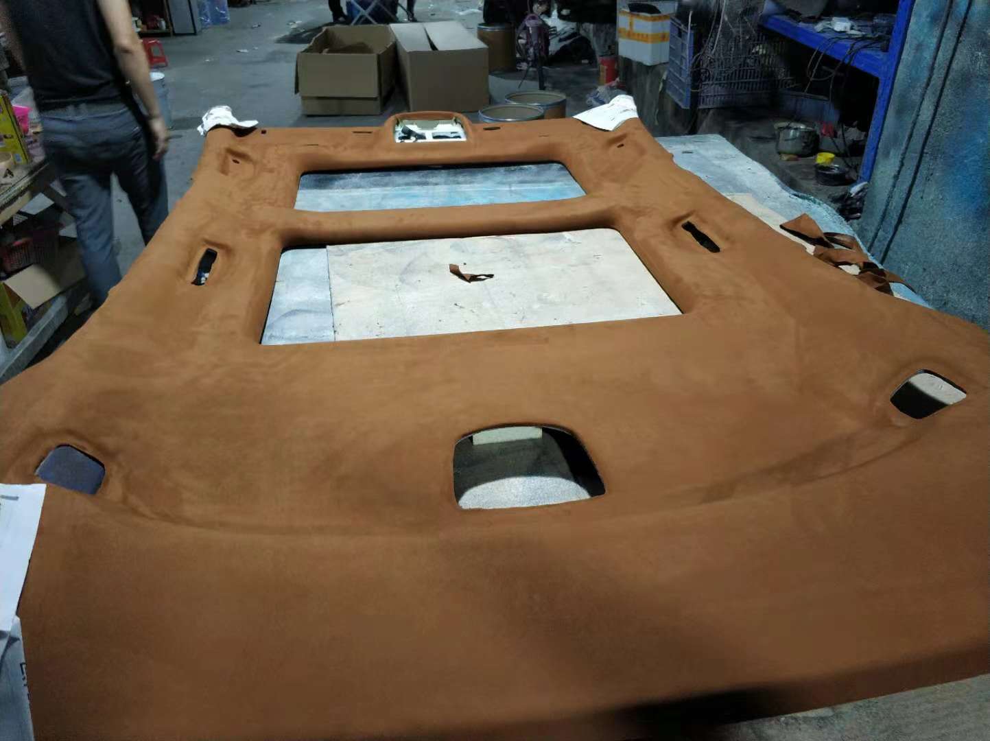 Car Ceiling Smallpox Refurbishment Repair Repair Car