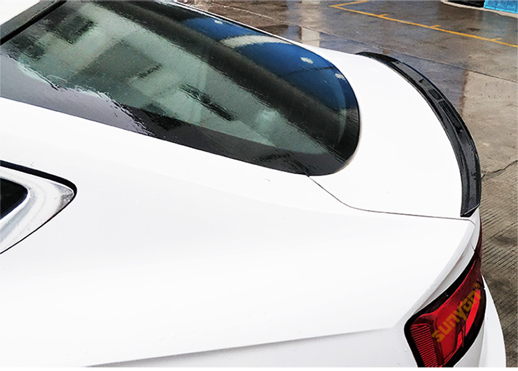 Audi phía sau cánh A5A4LA3 nâng cấp sửa đổi S3s4S5 lớp đuôi thể thao phiên bản đuôi trang trí bằng sợi carbon - Sopida trên đuôi gió shark