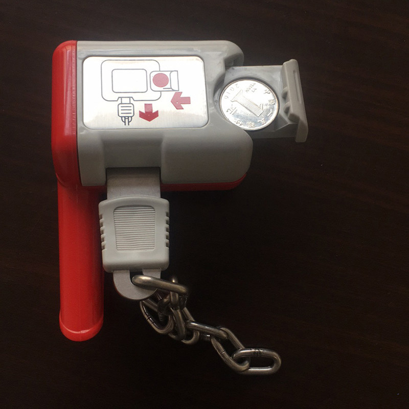 Professional custom multi-country coin supermarket shopping cart trolley coin plastic lock zinc alloy coin lock