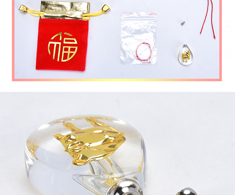 Em bé tóc mặt dây chuyền em bé tóc lưu niệm tự làm cho em bé quà tặng trăng tròn 12 cung hoàng đạo vòng tay chai tóc - Vòng đeo tay Clasp vòng dâu