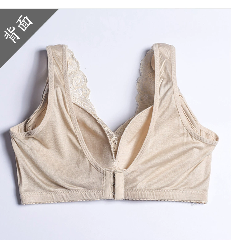 Áo ngực lụa không có vòng thép mỏng phần áo ngực lụa corset mùa hè thoáng khí kiểu vest nữ - Strapless Bras