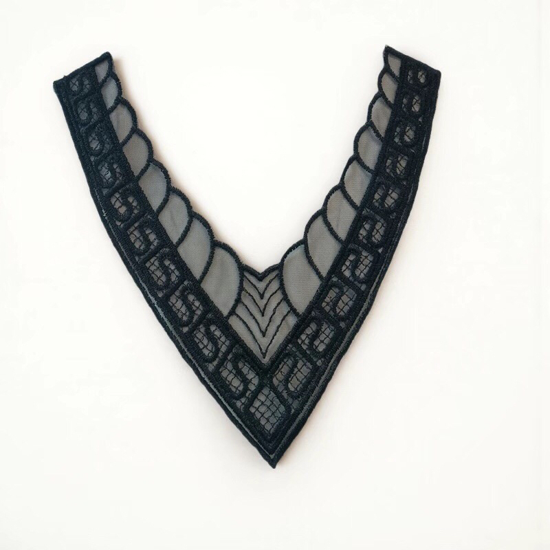 New Clothing Accessories Lace Fake Collar Versatile V-Neck High-End Fake Collar Anti-Exposure Tool