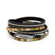 Vintage Woven Bracelet Leather Jewelry Fashion Retro Woven Bracelet