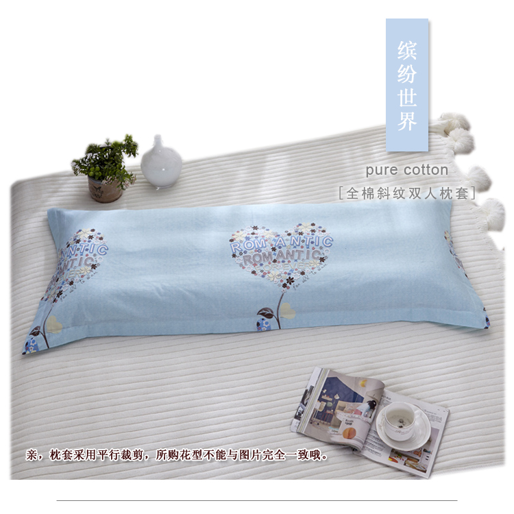 Cotton nude kỷ nguyên đôi gối một mảnh dài bông đơn giản sọc dài gối 1,2 m 1,5m1,8 gối tựa cổ
