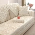 Đệm bông nguyên chất bốn mùa vải phổ biến chống trượt kết hợp đệm sofa đệm Bắc Âu đơn giản tựa lưng khăn - Ghế đệm / đệm Sofa Ghế đệm / đệm Sofa