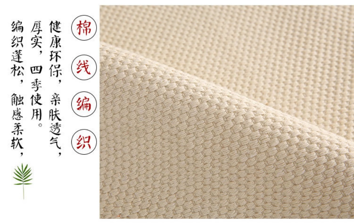 Bông vải ghế sofa đệm trượt đệm mùa hè lanh nhỏ gọn Scandinavian bộ sofa hiện đại bằng khăn chung - Ghế đệm / đệm Sofa tấm trải ghế sofa mùa hè