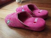 Exported to Japanese womens cute pink thick-soled soft non-slip girly bedroom Japanese slippers