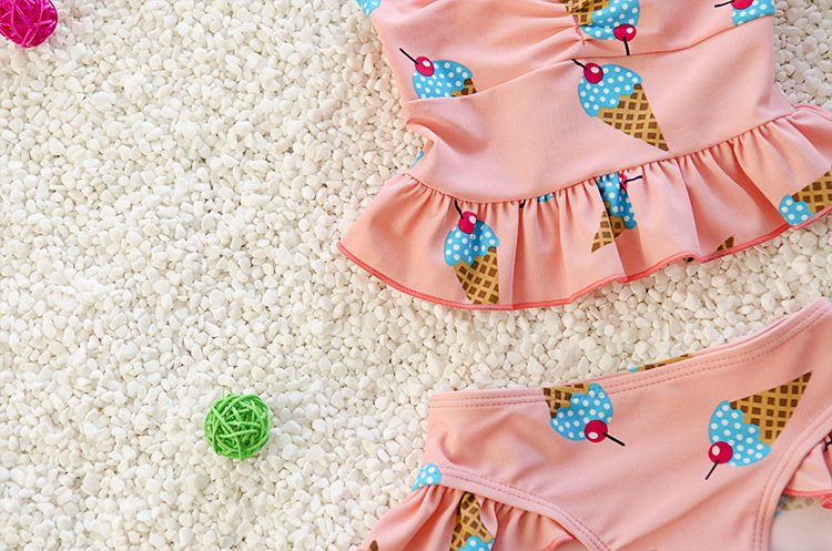 Đồ bơi trẻ em 1 bé gái 2 bé gái Đồ bơi 3 tuổi 4 bé gái trẻ em mùa xuân nóng bỏng bikini trẻ sơ sinh áo tắm cho bé