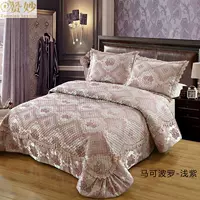 Ca ngợi nhà dệt Châu Âu sang trọng quilted quilt trải giường ba mảnh Hàn Quốc đôi chăn bông quilt thương mại nước ngoài thảm trải giường thay đệm