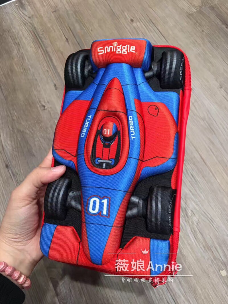 [USD 46.65] Spot-Australia smiggle pencil case pencil cool handsome racing stationery box Boy 