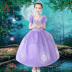 Aisha Tuyết Cạnh Aisha Bạch Tuyết Dresses Cô gái Sophia ngồi halloween trẻ em trang phục 