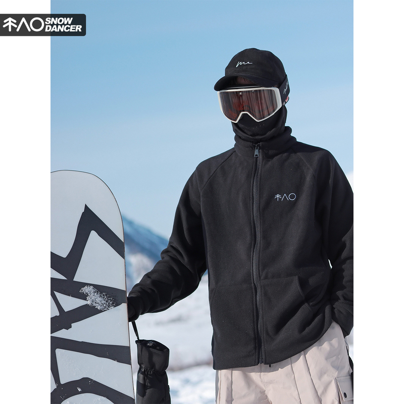 Snowproof Ski Jacket Fleece Liner Women's Polar Fleece Outdoor Warm Jacket Softshell Jacket Liner Men's Fleece Jacket