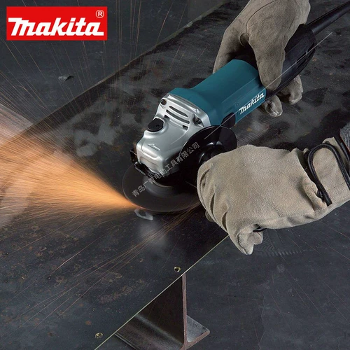 Makita Makita 9553HN Угольная шлифовальная машина 9556HN Home Granting and Rutch Machine GA4030 Электрическая шлифовальная машина