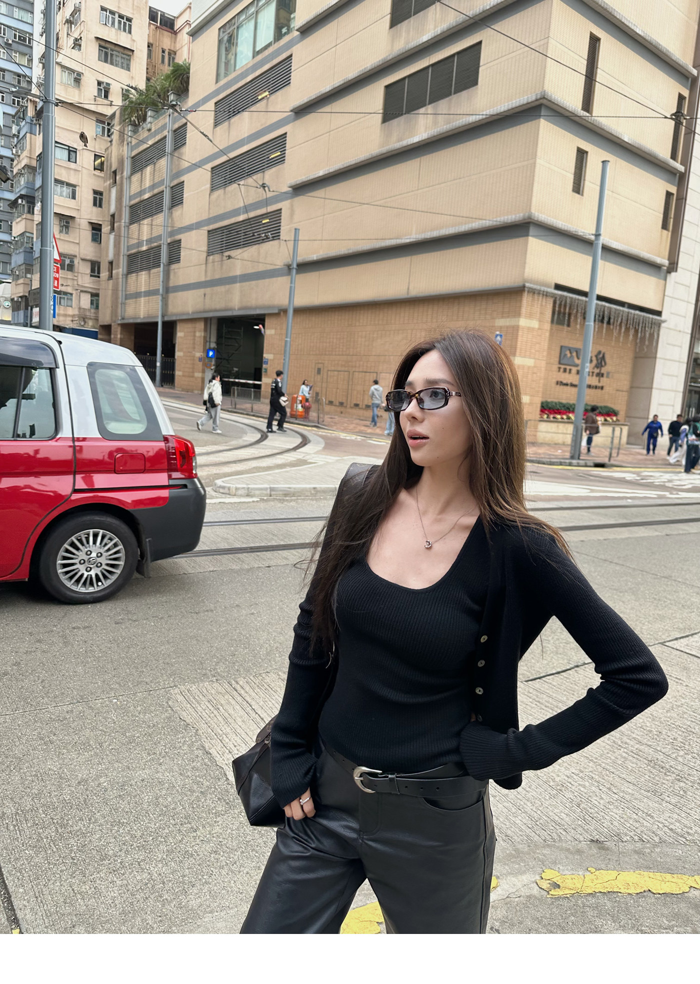 소녀 센스 양모 니트 오픈 가디건 여성 봄 디스플레이 화이트 투피스 조끼 상세 이미지 58
