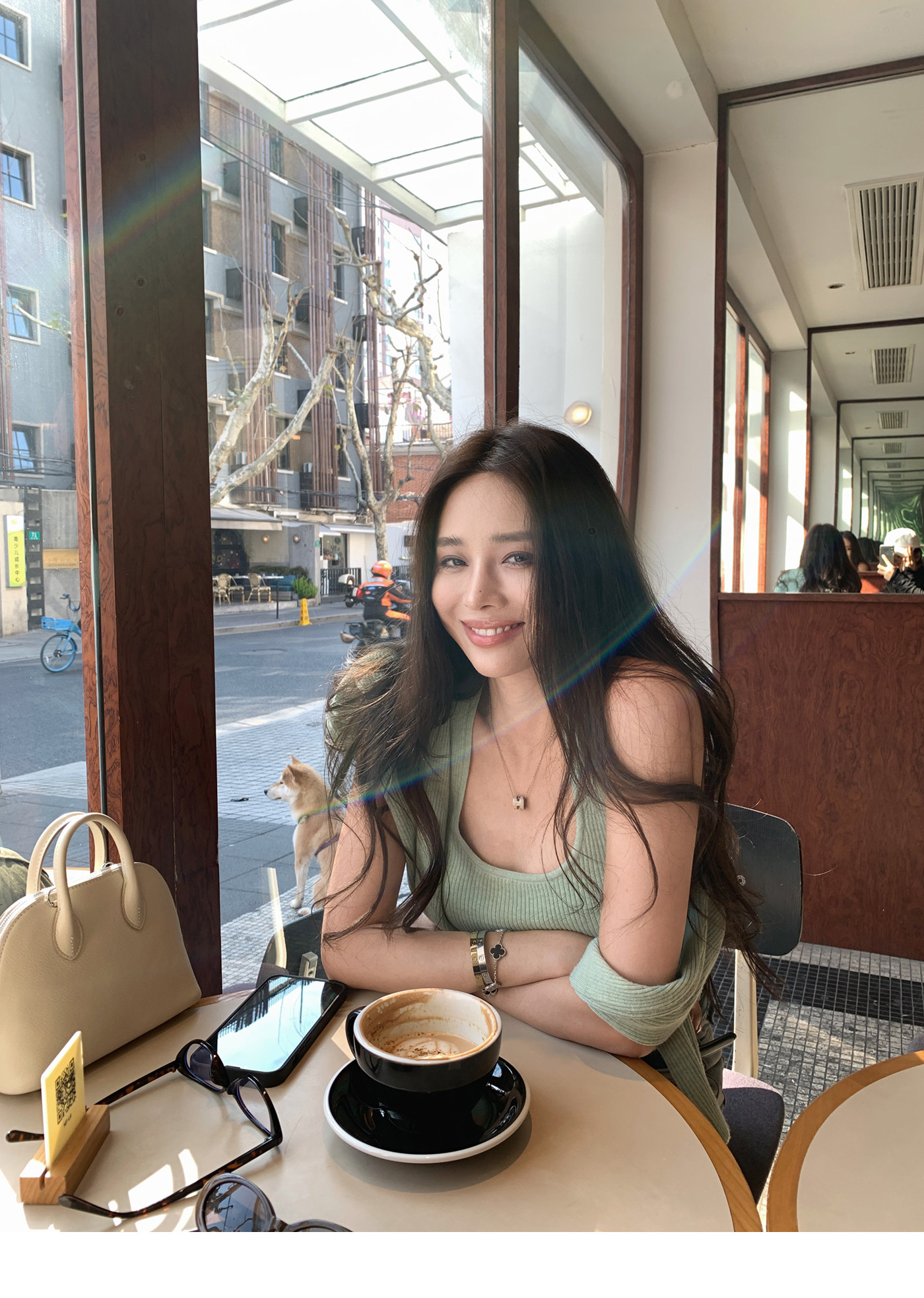 소녀 센스 양모 니트 오픈 가디건 여성 봄 디스플레이 화이트 투피스 조끼 상세 이미지 98