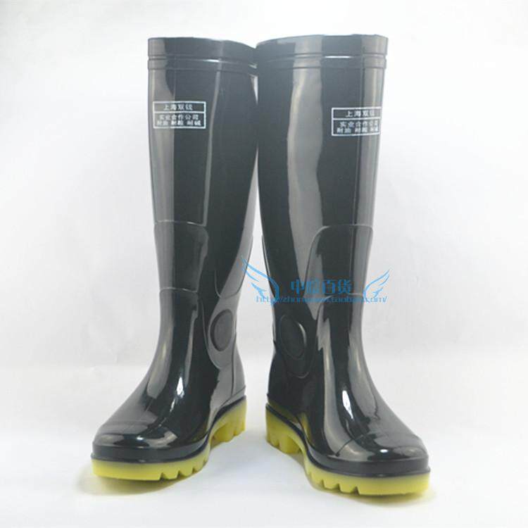 Men's high-barrel rain boots rain shoes men's water shoes rain boots rain shoes men's high-sleeve shoes men's rubber shoes waterproof shoes