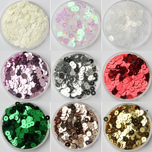 5 мм блестки DIY Материал одежда ручной работы декоративные вспомогательные материалы в отверстиях