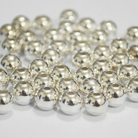 Браслет из бисера ручной работы, бусины, аксессуар, высококлассные аксессуары, золотое серебряное украшение-шарик, ожерелье