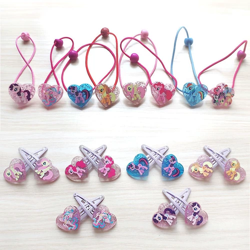 Пони для принцессы, детская заколка для волос, резинка, аксессуар для волос, детские шпильки для волос