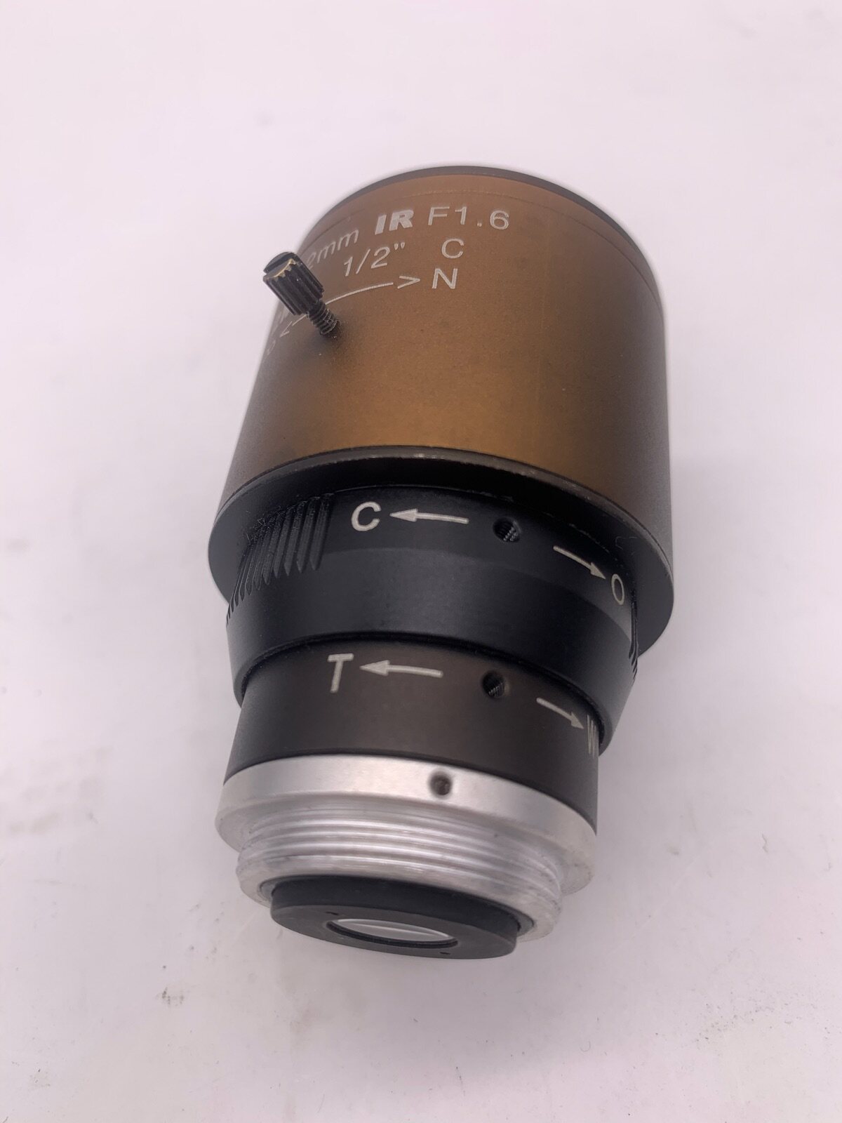 Three one million Pixel Zoom 2 8-12mm C Interface Industrial lens Instruments Wide-angle Target Face 1 1 8