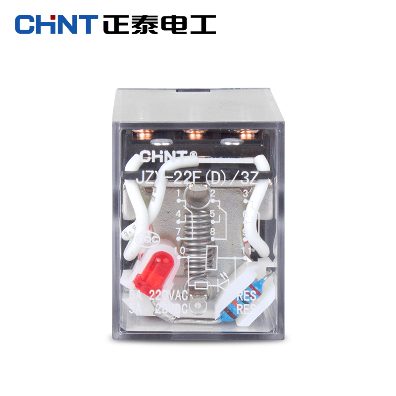 Zhengtai Intermediate Relay JZX-22F (D) 3Z AC220V AC24V DC24V(HH53P)