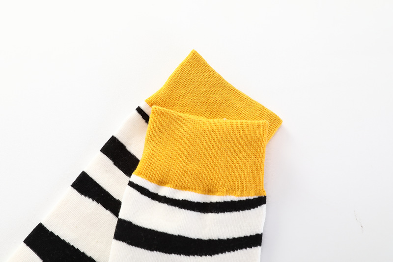 Mùa thu và mùa đông cotton ấm vớ vớ nam ống Châu Âu và Mỹ vớ nữ đường phố Vớ nữ tính cách Hàn Quốc vớ thủy triều - Vớ sợi tre vớ sợi tre