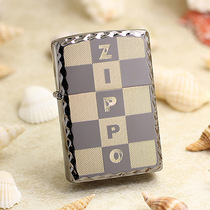 American original zippo lighter black ice cheese Treasure World Square grid 5 BLOCK-5 2259