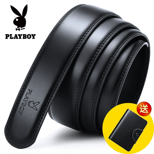 Playboy, повязка на голову, кожаный ремень, из натуральной кожи