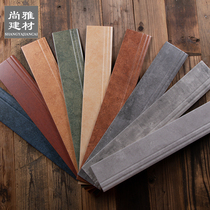 Skirting line tile Antique brick Cement brick Floor tile Wood brick Corner line Nordic brick Vintage brick White wall skirt