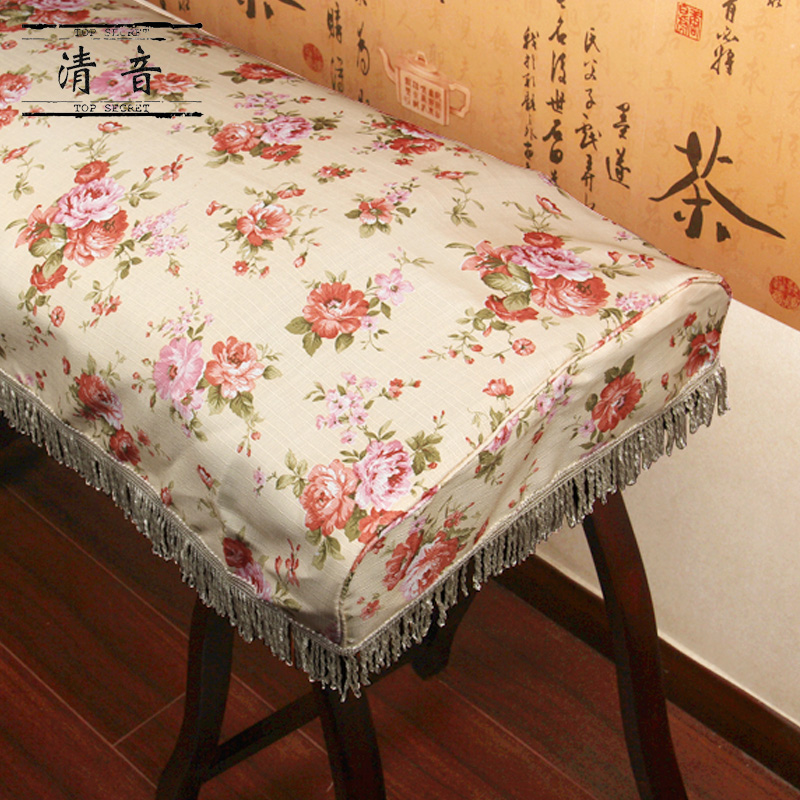 Working Emperor Flower Bougue-guzheng Hood Dust Cover Festive Flower Organ Hood Guzheng Accessories 163 Universal 