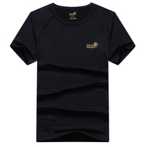 (Special explosion) outdoor elastic perspiration breathable quick-drying T-shirt mens sports running womens short sleeve quick-drying clothes