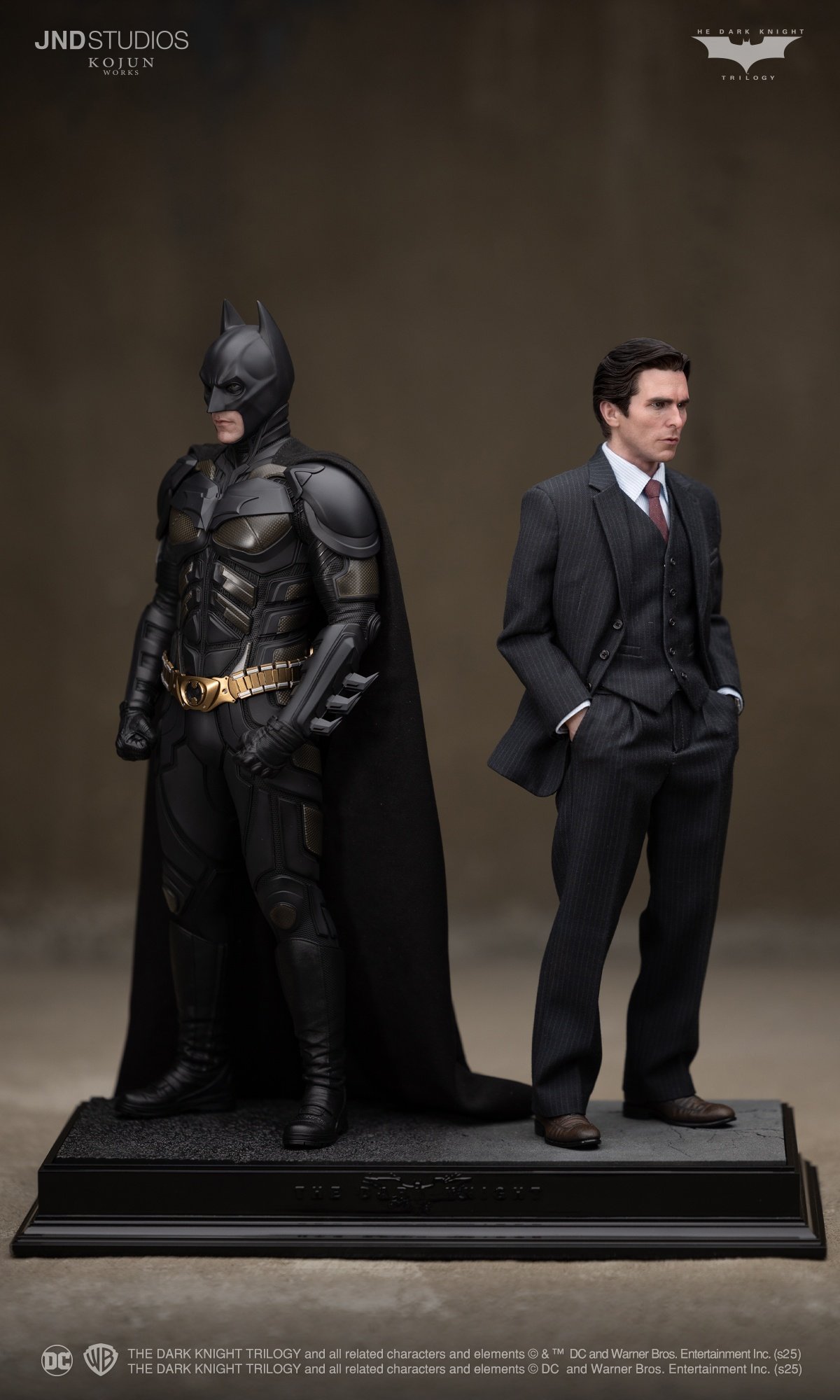 JND Studios & KOJUN WORKS (TYPE C) 1/6 Batman & Bale Action Figure